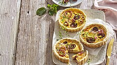 Quiche s cibulí a �vestkami