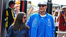 George Russell a Carmen Montero Mundtová