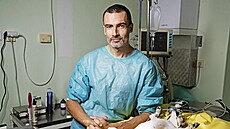 Roman Skala, veteriná� se specializací na ortopedii a chirurgii ps� a ko�ek.