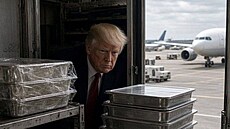 Írán zesm�nil �in Donalda Trumpa, který p�i �ervencovém letu z Turecka do...