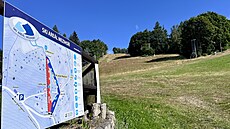 Ski areál v Meziho�í na Chomutovsku. (srpen 2026)
