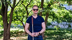 Martin Krumpholc p�ed p�ti lety oslepl, te� se sna�í motivovat své okolí.