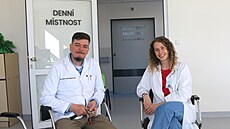 MUDr. Jakub Albrecht, Ph.D., a PhDr. Jana Solna�ová.