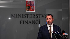 Ministr �ivotního prost�edí Igor �ervený po jednání o novém rozpo�tu