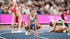 Kristiina Sasínek Mäki po finále b�hu na 1500 metr� na mistrovství Evropy v...