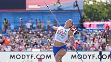 O�t�pa�ka Nikola Ogrodníková v kvalifikaci na atletickém mistrovství Evropy v...