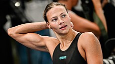 Barbora Seemanová po finále stovky na mistrovství Evropy v Pa�í�i.