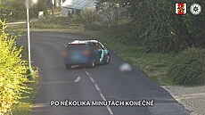 Senior hlásil �e ho srazilo auto, jeho výmysl odhalil záznam z kamery