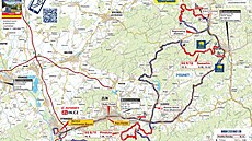 Mapa rychlostních zkou�ek Barum Rally Zlín 2026. (srpen 2026)