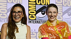 Michelle Yeoh a Hunter Schafer p�edstavily na mezinárodním Comic-Conu eriál...