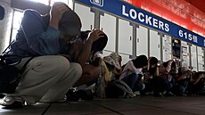 V tchajpejském metru prob�hlo vojenské cvi�ení, jejich� cílem je nacvi�it...