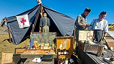 Vojensko-historická akce ukazuje fiktivní válku mezi �eskoslovenskem a...