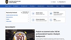 Takto vypadá nový web Hasi�ského záchranného sboru �R. (18. srpna 2026)