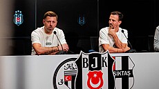 Trenér Hradce Králové David Horej� hovo�í na tiskové konferenci p�ed zápasem...