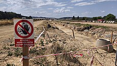 Ve svitavské lokalit� Stará kolonie za�ala výstavba technické infrastruktury...