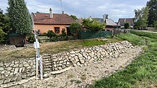 Vodom�rná stanice na �ece Svitav� v Hradci nad Svitavou je od dubna na suchu....