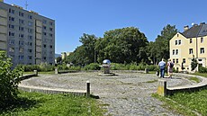 Po �esti letech p�íprav zahájil Liberec p�estavbu Tr�ního nám�stí u plaveckého...
