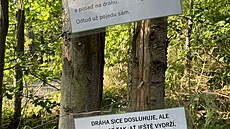 Kone�ná stanice kuli�kové dráhy na Burkováku