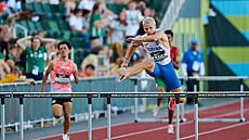 P�eká�ká� Michal Rada b�hem juniorského mistrovství sv�ta v Eugene