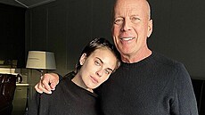 Bruce Willis a jeho dcera Tallulah (2021)