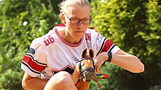 Barbora N�mcová pat�í mezi nejúsp�n�j�í �eské hobbyhorsingové závodnice.
