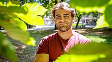 Biolog Jan Binter z Botanického ústavu AV �R v T�eboni (14. srpna 2026)