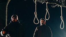 Re�isér Markus Krug (vlevo) a Vojta Kotek p�i natá�ení t�etí série reality show...