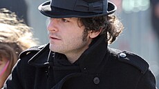 Francouzský hudebník Matthieu Chedid, vystupující pod um�leckým jménem -M-, v...