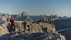 Tofana di Mezzo pat�í mezi vyhledávané turistické cíle v okolí Cortiny. (18....