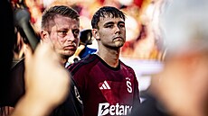 Mat�j Jurásek p�ed spar�anským kotlem.