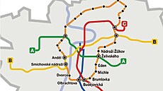 První �ást okru�ní linky metra O. (8. srpna 2026)