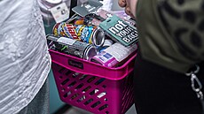 Nákupy b�hem st�ede�ního otev�ení drogerie Normal. (12. srpna 2026)