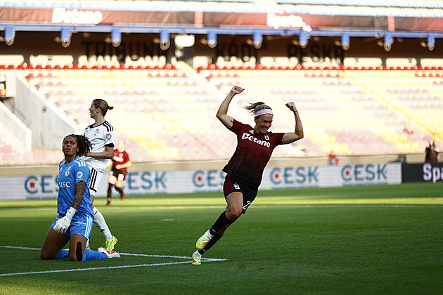 Jen krok od Ligy mistryň. Fotbalistky Sparty na Letné porazily Servette