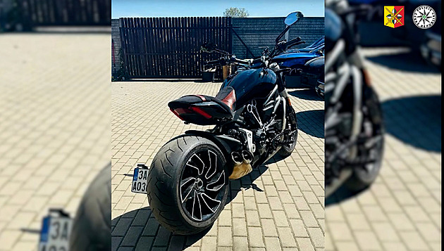 Policie pátrá po muži, který ukradl motorku za víc než 350 tisíc korun