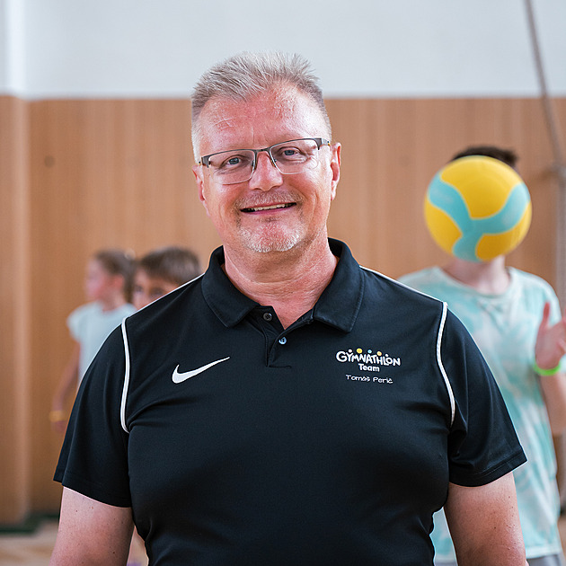 Tom� Peri� p�sob� jako garant metodiky Gymnathlon, kterou rozv�j� s c�lem podpo�it v�estrann� pohybov� rozvoj d�t� a jejich celo�ivotn� pozitivn� vztah ke sportu (26. srpna 2026)