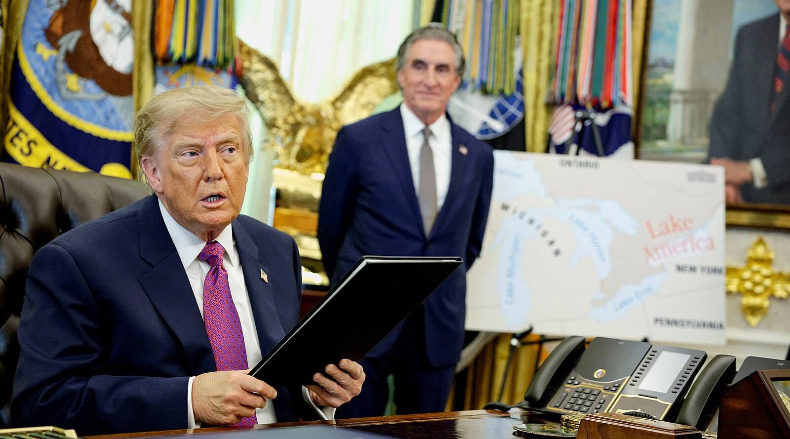 Ontarijské jezero se přejmenuje na Americké jezero, rozhodl výnosem Trump