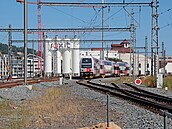 Rekonstrukce Smíchovského nádra�í v Praze (snímek z 24. srpna 2026)