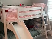 D�ti mají ve své lo�nici ve�kerý komfort a prostor uzp�sobený na míru. 