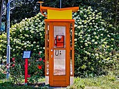 V T�e�ti najdete funk�ní telefonní budku. A m��ete si z ní zavolat.