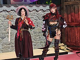 Cosplay a hostesky na veletrhu Gamescom 2026