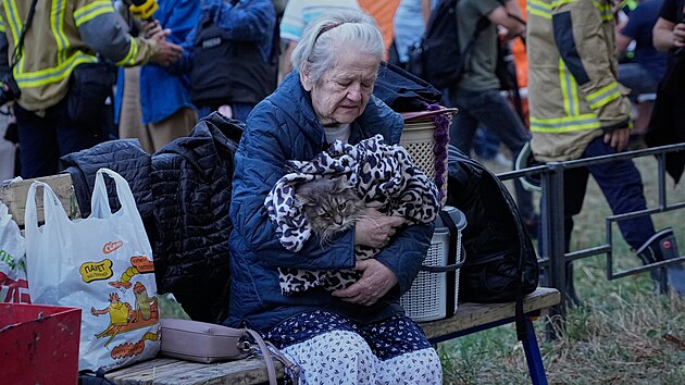 Následky ruského balistického útoku na Kyjev (20. srpna 2026)