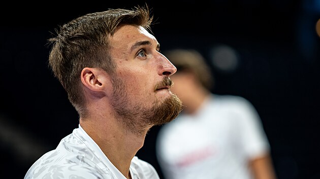 �esk� basketbalista Jan Z�dek se chyst� na z�pas.