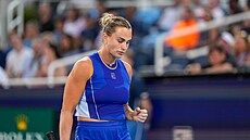 Aryna Sabalenková na turnaji v Cincinnati