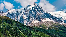 Mont Blanc (4805,59 mn. m.), italsky Monte Bianco, v p�ekladu Bílá hora,...