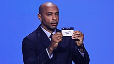 Thierry Henry p�i losu Ligy mistr�.
