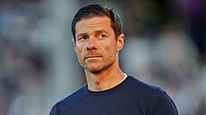 Trenér Chelsea Xabi Alonso b�hem utkání s Fulhamem.