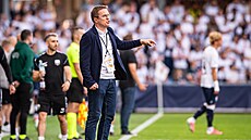 Valdas Dambrauskas, kou� ázerbájd�ánského Sabahu Baku, b�hem p�edkol o Ligu...