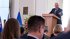 Jaromír Z�na na výro�ní porad� vedoucích �eských zastupitelských ú�ad�. (24....