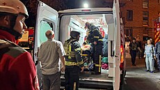 Ruský útok balistickými st�elami na Kyjev a okolí a jeho následky (20. srpna...