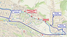 Opravy silnice u hlavního vjezdu do Ba�ovy nemocnice omezí na jeden den i spoje...